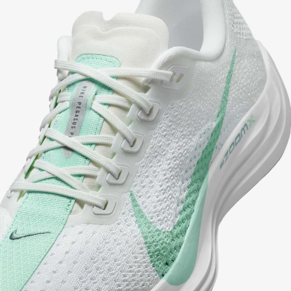 Nike Pegasus Plus FQ7261-103 Sneakers Women's 9 White Mint Running Shoes LIQ1678